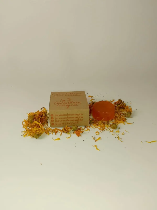 Jabon de calendula mágica