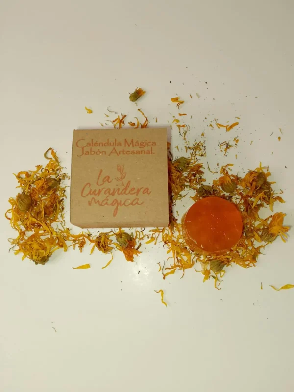 Jabon de calendula mágica